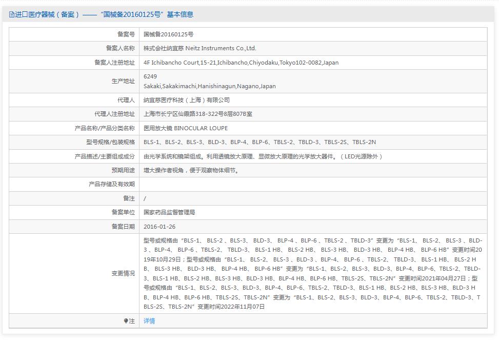 纳宜慈手术放大镜2A 纳宜慈手术放大镜2A